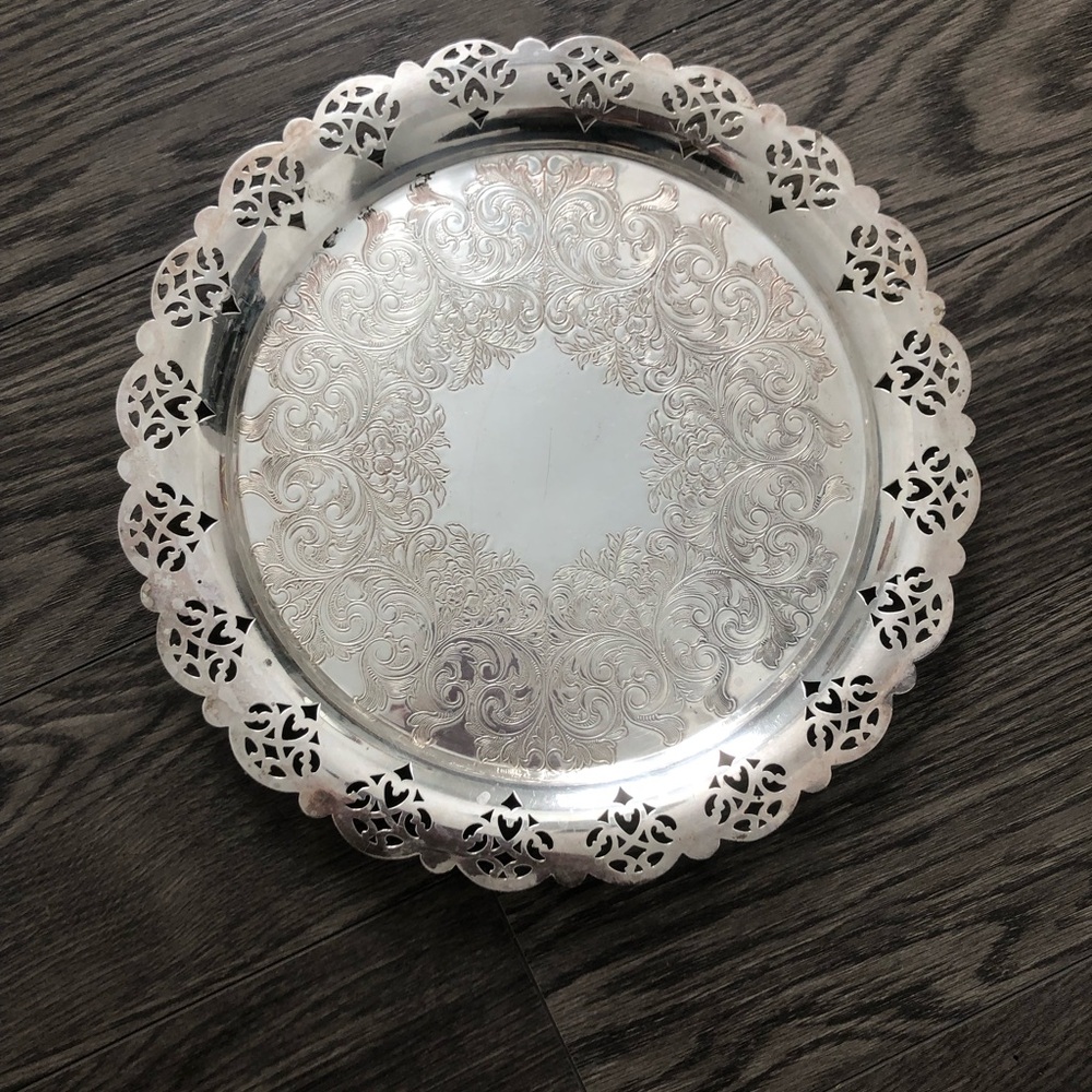 Vintage Carlton Plate Tray - Picture 1 of 6